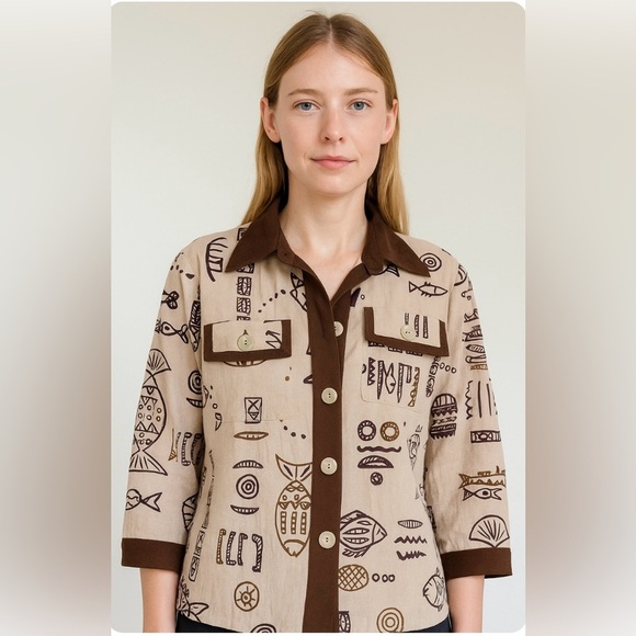 Sea Suns women button up shirt size x-small - Picture 1 of 13